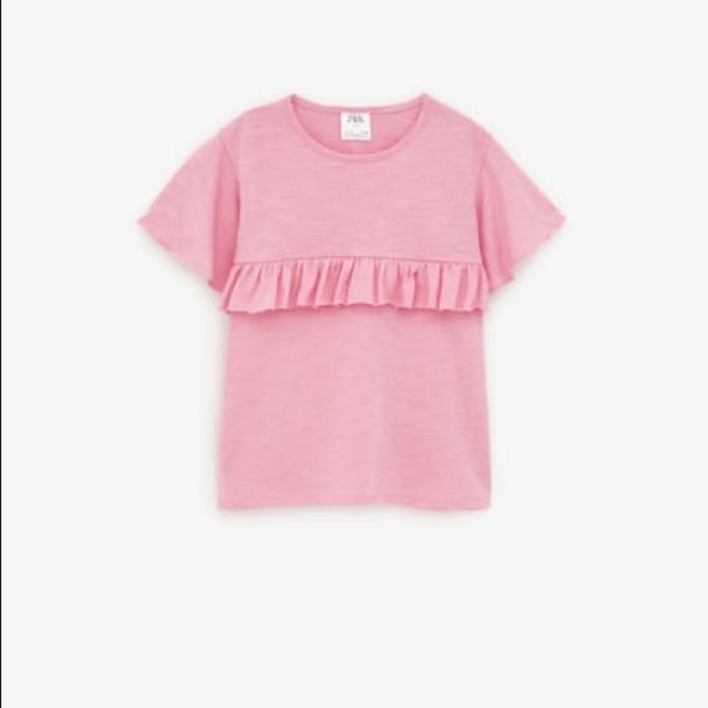 Zara ruffled top